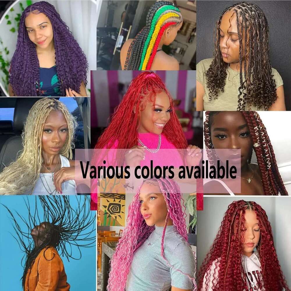 Highlight #27 Water Wave Bulk For Braiding 99J P1B/30 #4/27/4 Colored 100% Human Hair Extensions Natural Color