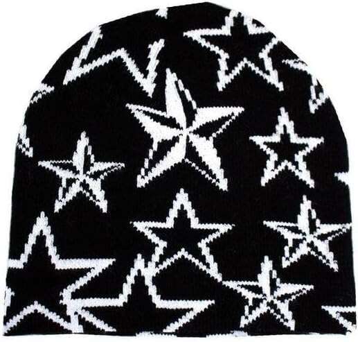 Wool Women beanie Spider Quality Beanie Cap Haruku Pattern bonnet Knitting Men good Hat Gothic Warm Acrylic Knitted