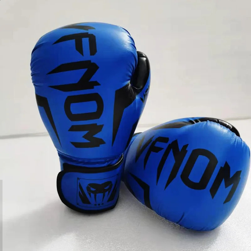 Boxing Gloves Kids Adult Professional Sanda Muay Thai Fighting Gloves for Men Women Pu Taekwondo Punching Gloves 6/8/10/12/16Oz 241008