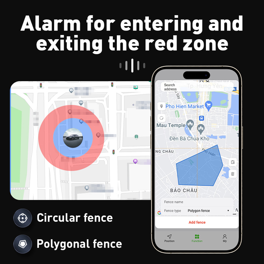 GF10 Intelligent Car GPS Locator Elderly Kids Pets Anti-Lost Strong Locator APP Control Global Real-time Positioning Device