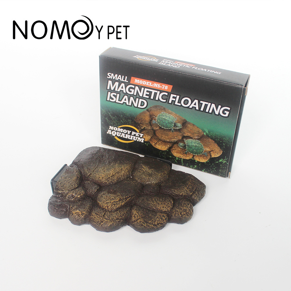 Simulated Rock Turtle Platform Floating Turtle Pier Terrapin Dock Aquarium Decoration