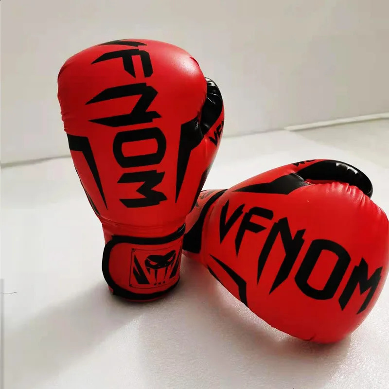 Boxing Gloves Kids Adult Professional Sanda Muay Thai Fighting Gloves for Men Women Pu Taekwondo Punching Gloves 6/8/10/12/16Oz 241008