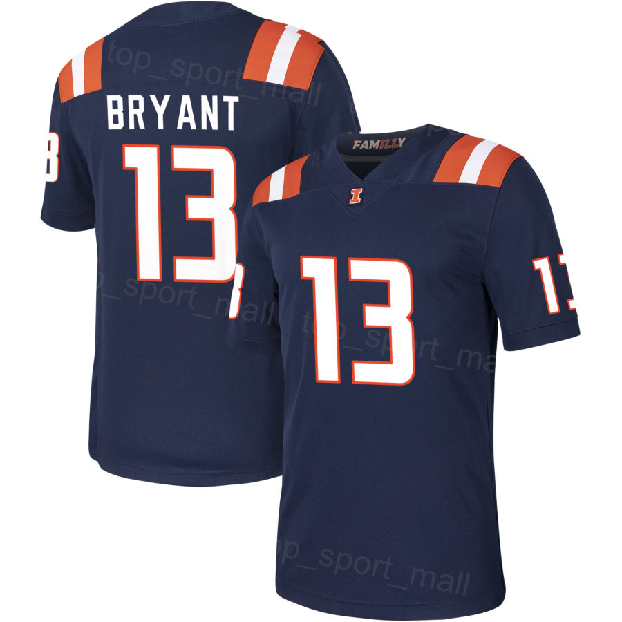 Women Men Youth College Football Illinois Fighting Illini Jerseys University 9 Luke Altmyer 3 Kaden Feagin Pat Bryant Zakhari Franklin Josh McCray Mat