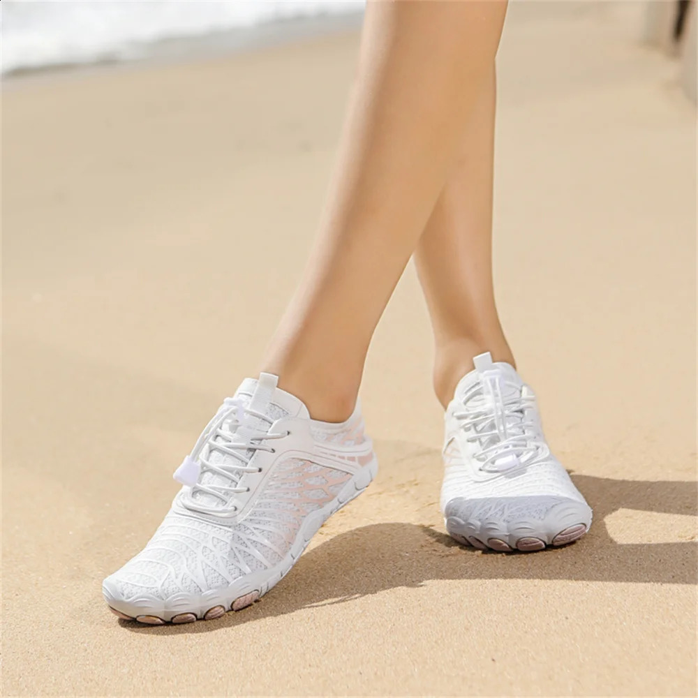 Aqua Shoes For Women Men Barefoot Water Shoes Anti-Slip Quick-Drying Outdoor Beach Upstream Wading Swimming Shoe Sneakers Unisex 241015