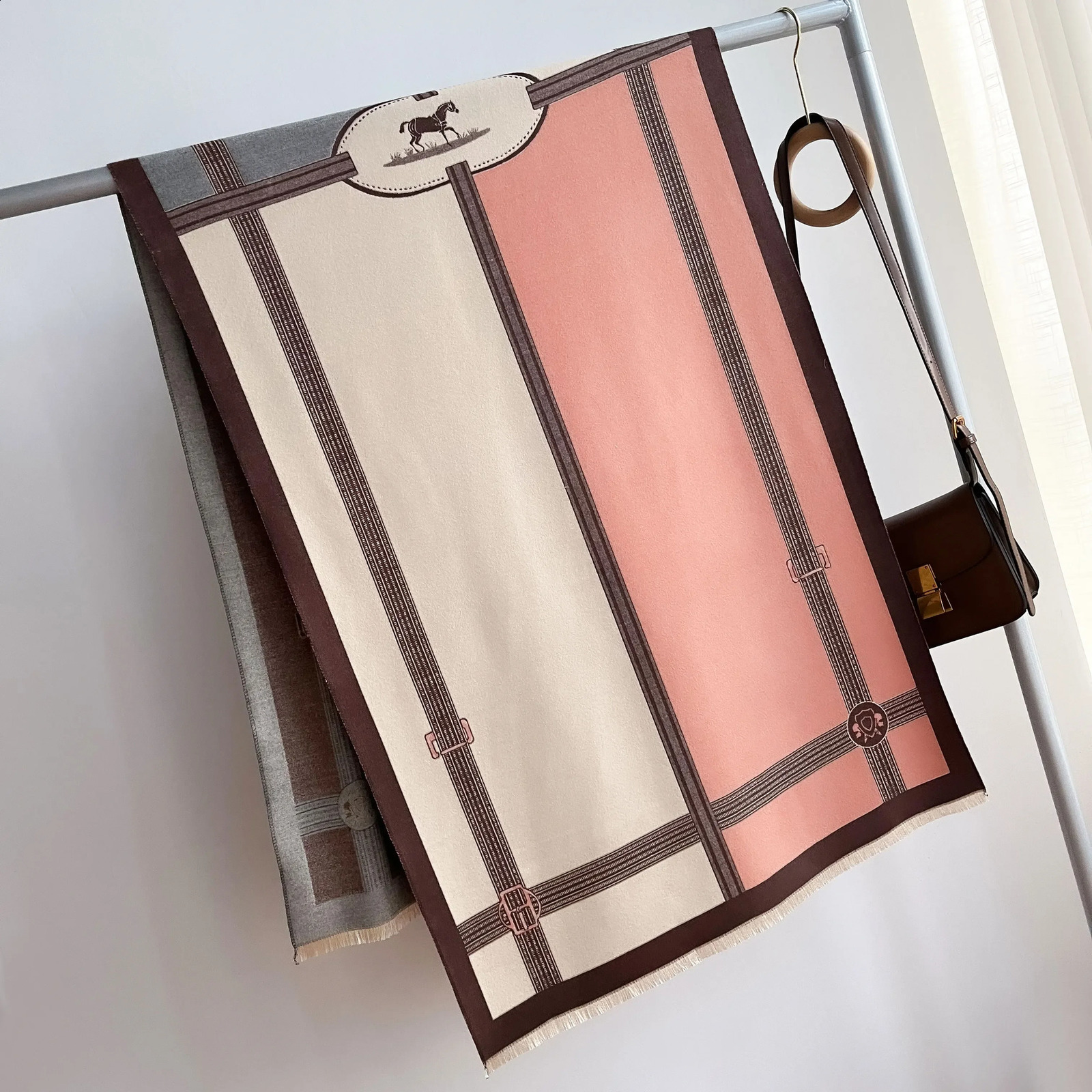 Winter Thick Warm Scarf Womens Cashmere Shawl and Wrap Pashmina Collar Bufanda Womens Changtaisel Echape 241007