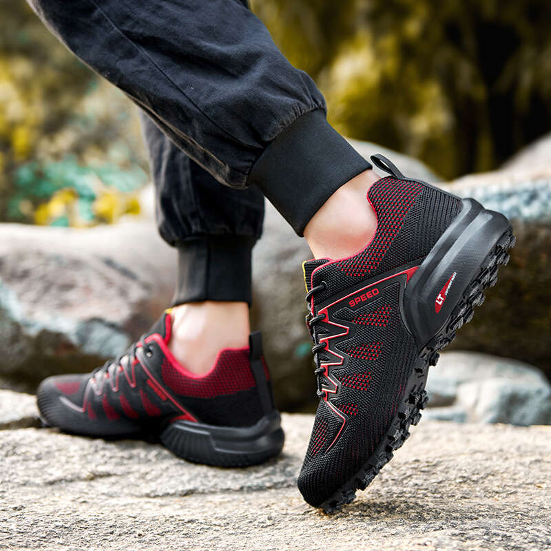 New Mesh Outdoor Light Wear Resistance Woodland Hunting Work Men Hiking Sports Shoes Size EUR 40-47