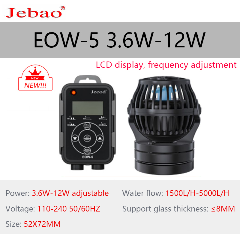 New 2023 JEBAO fish tank wave pump EOW ELW seawater tank aquarium WIFI surf pump oxygenation wave pump frequency super silent