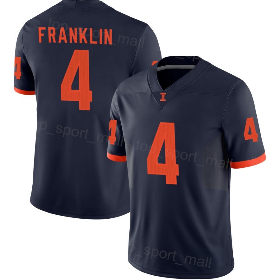 Women Men Youth College Football Illinois Fighting Illini Jerseys University 9 Luke Altmyer 3 Kaden Feagin Pat Bryant Zakhari Franklin Josh McCray Mat
