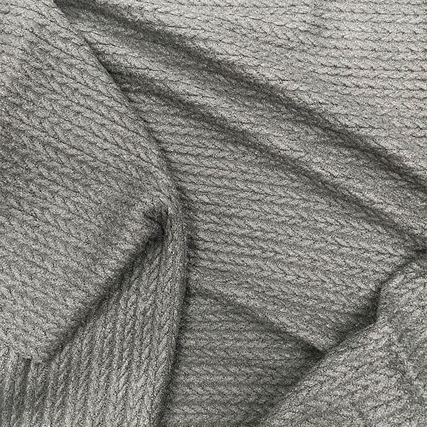Breathable Polyester-Spandex Yarn Dyed Jacquard Knitting Fabric for Garment Production