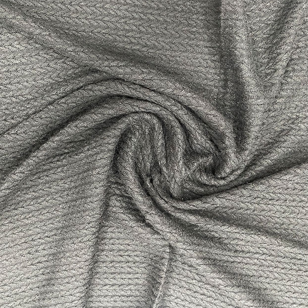 Breathable Polyester-Spandex Yarn Dyed Jacquard Knitting Fabric for Garment Production