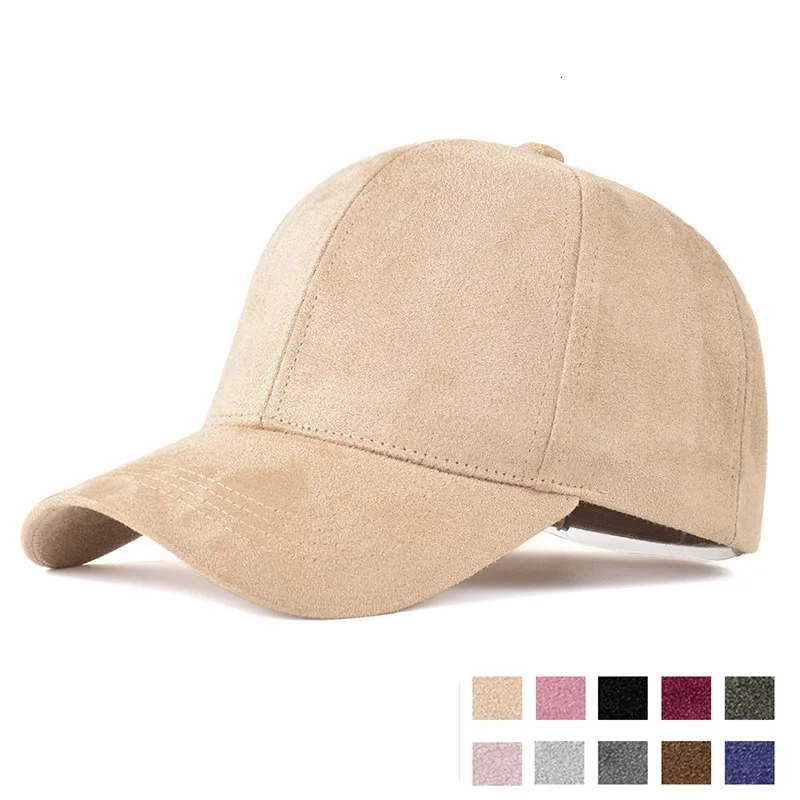 Original Classic Trucker Low Profile Hat Men Women Suede Baseball Cap Dad Hat Adjustable Unconstructed Plain Cap 241016
