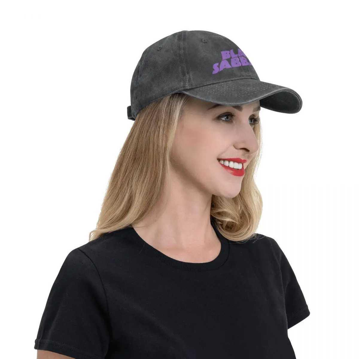 Black Sabbathe Music Baseball Caps Casual Distressed Washed Rock Headwear Unisex Outdoor Workouts Unstructured Soft Caps HatX240930