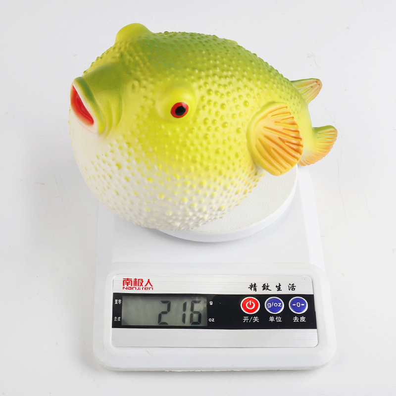 Soft Rubber Sea Turtle Cognitive Toy - Marine Animal Model for Kids with Vent Decompression Feature