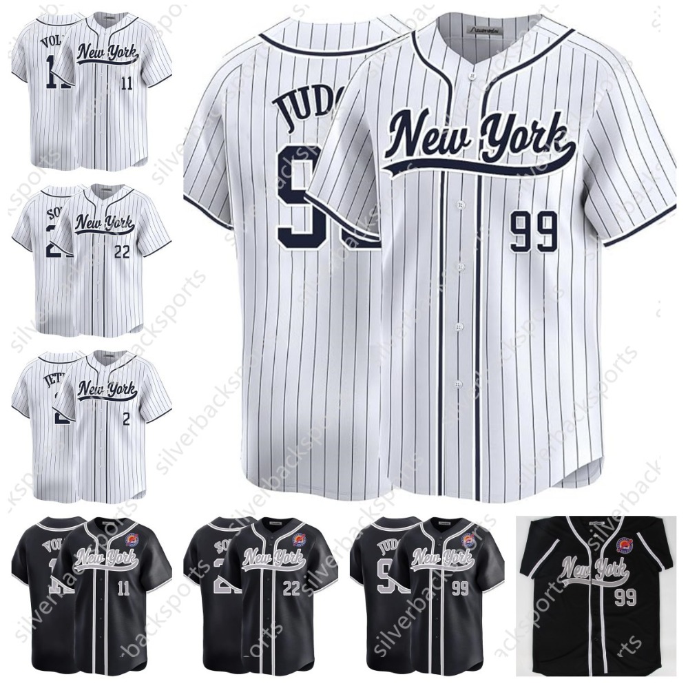 22 Juan Soto Jerseys Aaron Judge Anthony Volpe Jeter Giancarlo Gleyber Torres Oswaldo Cabrera Cole Baseball Mens Womens Youth This baseball uniform is