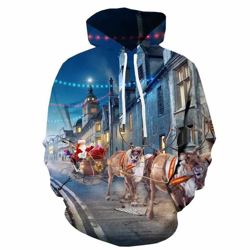 Christmas small items mens graphic hoodie 3D Merry Christmas printed new hoodie and sweatshirt Pulleys fashion top Y241016
