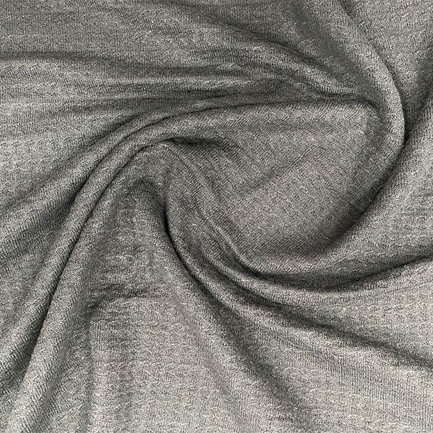 Breathable Polyester-Spandex Yarn Dyed Jacquard Knitting Fabric for Garment Production