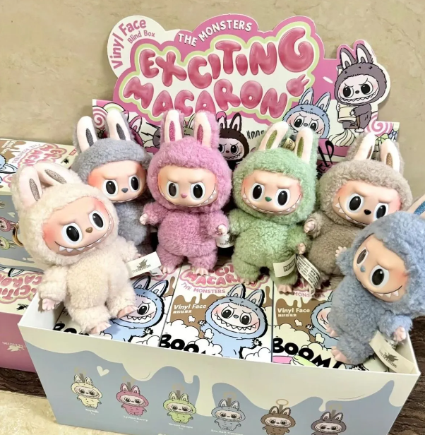 Ordinary Style Labubu The Monsters Exciting arons Series Toys Cute Action Anime Figure Doll Kids Gifts Bd Box GG1017