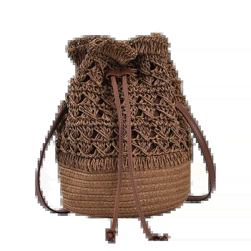 New Fashion Ladies s Bag High Quality Bohemian Style Hollow Weaving Crossbody Unique Design Commuter 241016