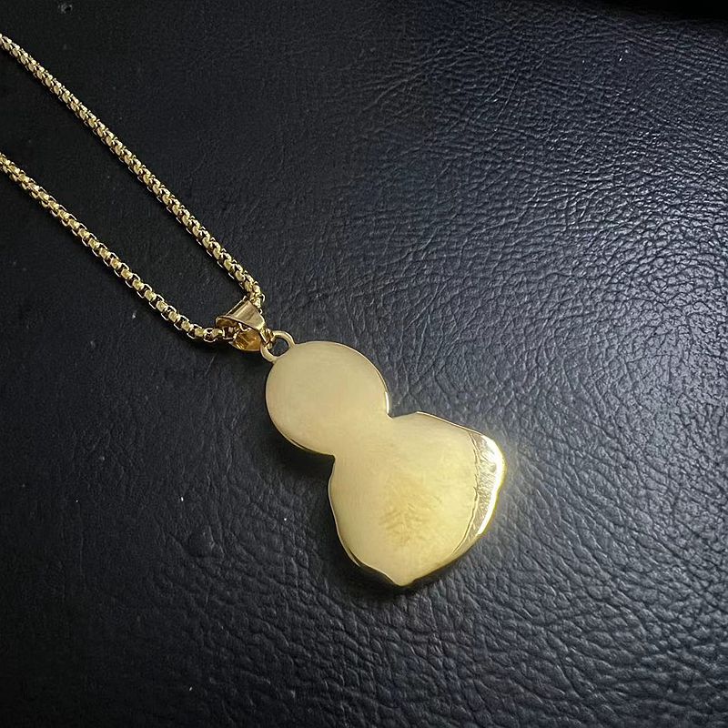 Hip Hop St Jude Pendant Necklace Stainless Steel 18K Gold Plated Jewelry