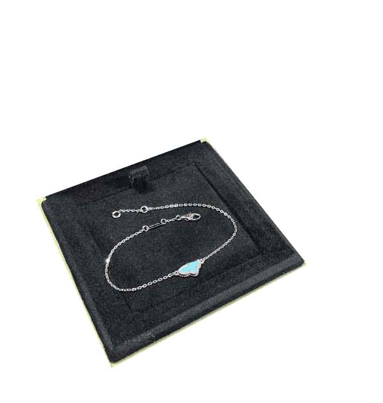 Butterfly Necklace Small Gold Pendant Delicate Womens Jewelry Turquoise Accent Gold Plated Collarbone Chain Z250910