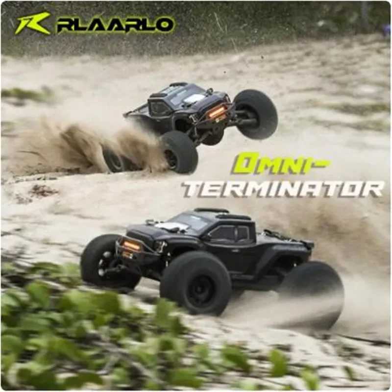 Free shipping Electric/RC Rlaarlo 1/10 1 10 RC Car Omni Terminator brushless 4WD RTR Scale electric remote control model Monster Truck for adults and 