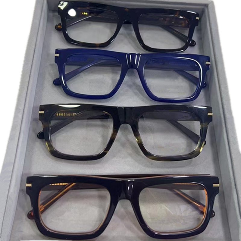 Classical 575 men concise glasses Eyeglassed Frame 53-20-145 high-quality Italy Imported pure-plank full-rim for prescription myopia presbyopia eyewea