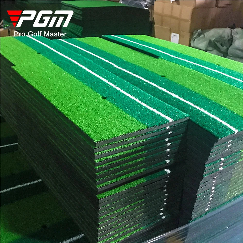 PGM Golf Strike Path Mat Grassland Indoor Personal Practice Swinging Mat Mini Strike Path Mat Golf Tracking Training Auxiliary Mat 30 60cm 241016