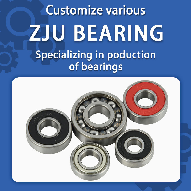 Deep Groove Ball Bearing 604 605 606 607 608 609 Zz RS for 1688 Skateboard Electric Scooter Roller Skates Fingertip Gyroscope Printer