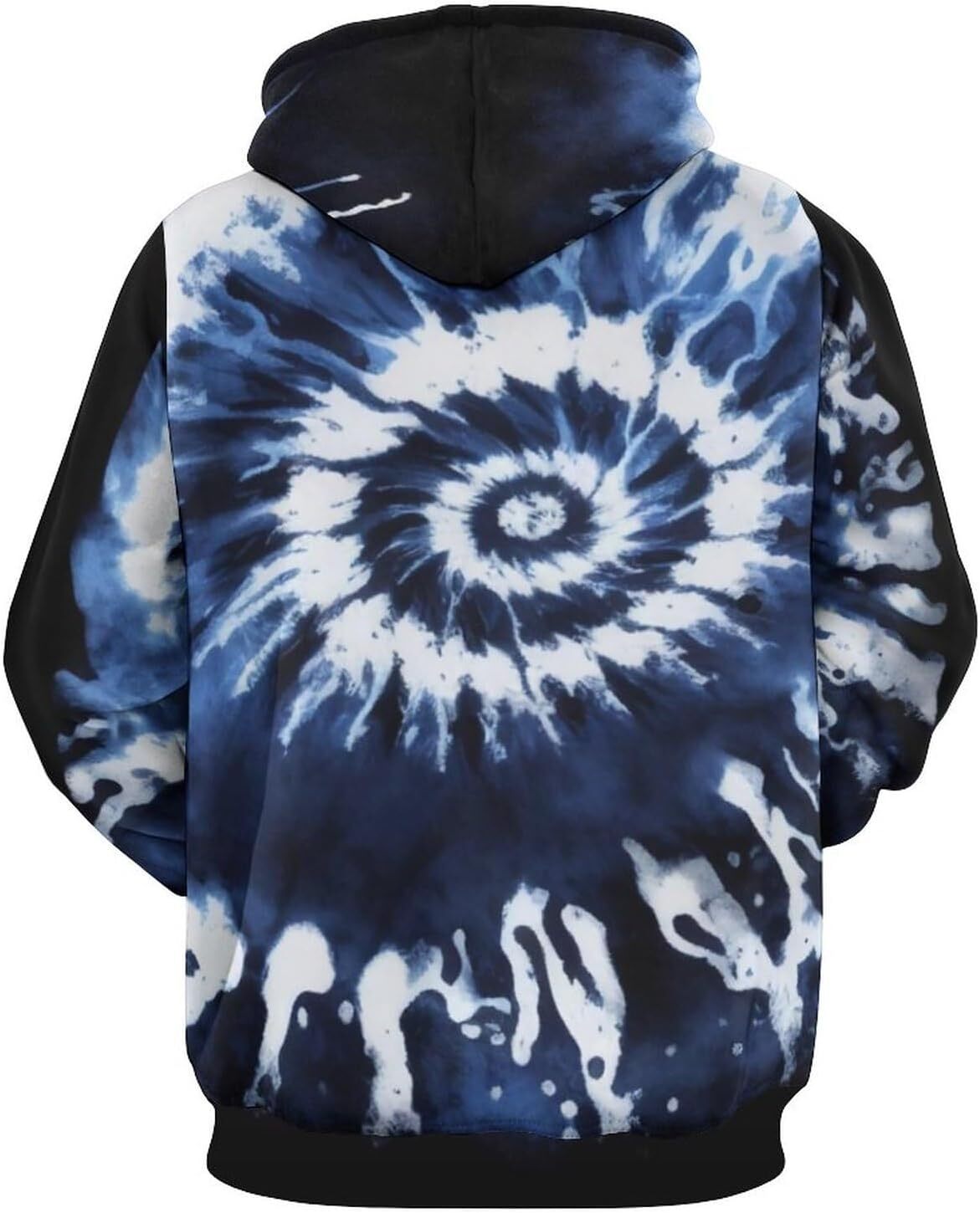Hoodie for Mens Womens Mens Colorful Neon Magic Hoodie 3D Printed Rainbow Tie Dye Spiral Pattern Long Sleeve Sweatshirt Hoodie Graphic Hoodies sweatsh