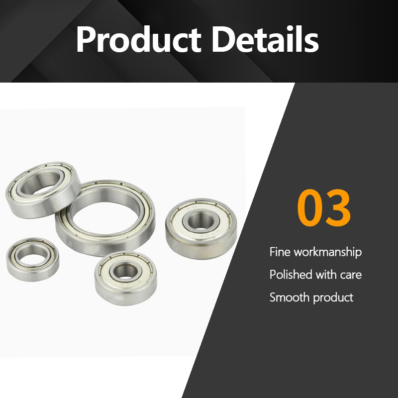 Zju High Quality Bearing 682 693 694 604 624 685 695 605 606 626 697 607 627 688 698 608 629 6800 62800 6900 6000 6200 6701 2RS Zz Zv3 Deep Groove Bal