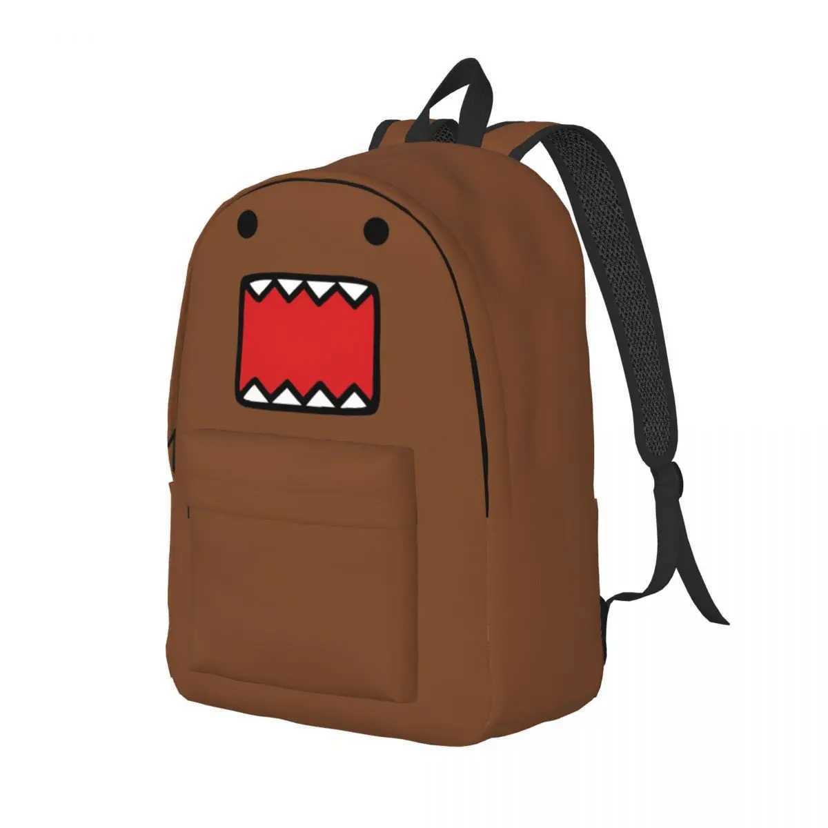 Domo Kun Doll Face Backpack for Preschool Kindergarten School Student Bookbag Boy Girl Kids Daypack Sports Z241016