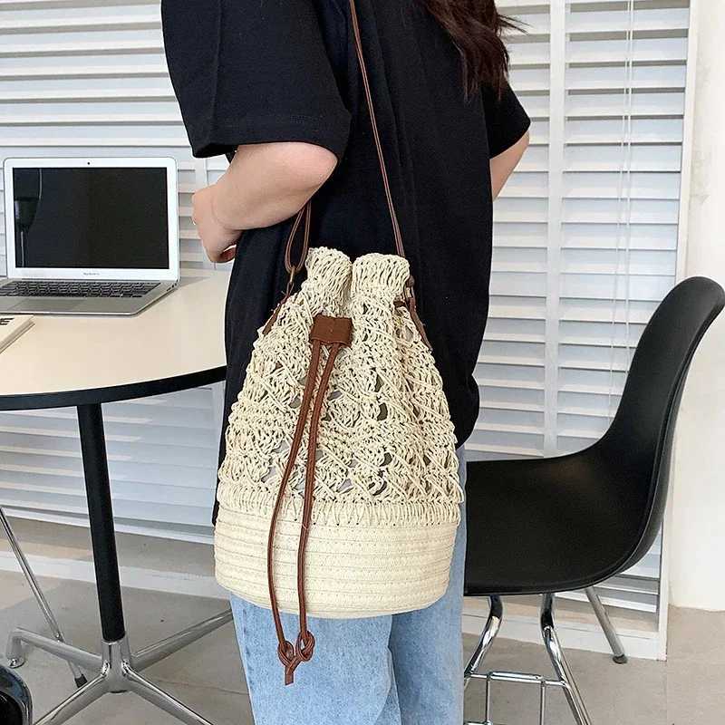 New Fashion Ladies s Bag High Quality Bohemian Style Hollow Weaving Crossbody Unique Design Commuter 241016