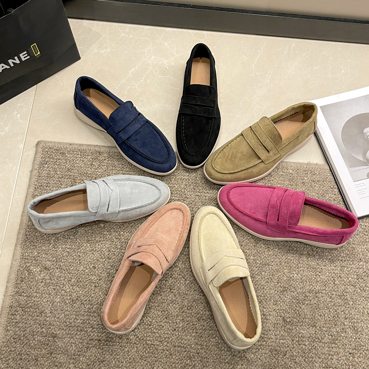 New Bean Shoes Casual Shoes Breathable Soft Bottom Comfortable Versatile Shoes