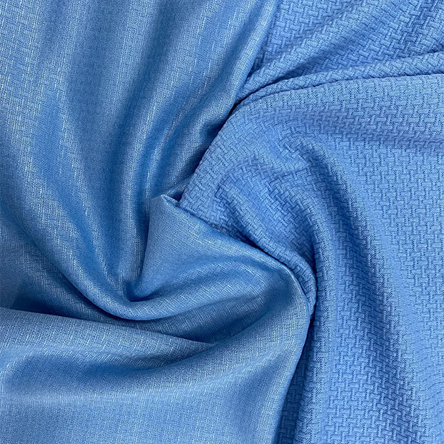 Elastic Polyester Fleece Textured Material Ideal for Fashion Garments
