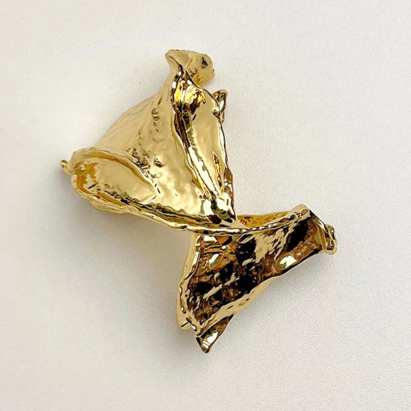 Bobokiki Jewelry European and American Fashion Knot Twisted Steel Retro Open Bracelet 240923