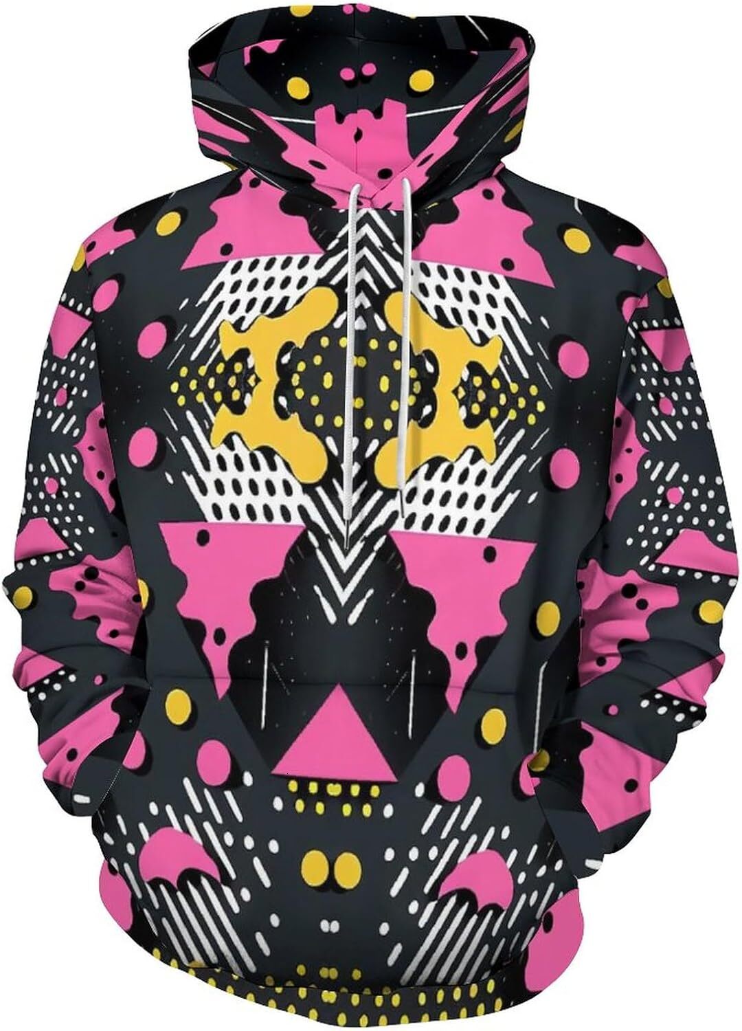 Hoodie for Mens Womens Retro Funny Tie Dye Hoodie 3D Printed Trippy Abstract Pattern Long Sleeve Sweatshirt Hoodie Graphic Hoodies sweatshirt Fashion 