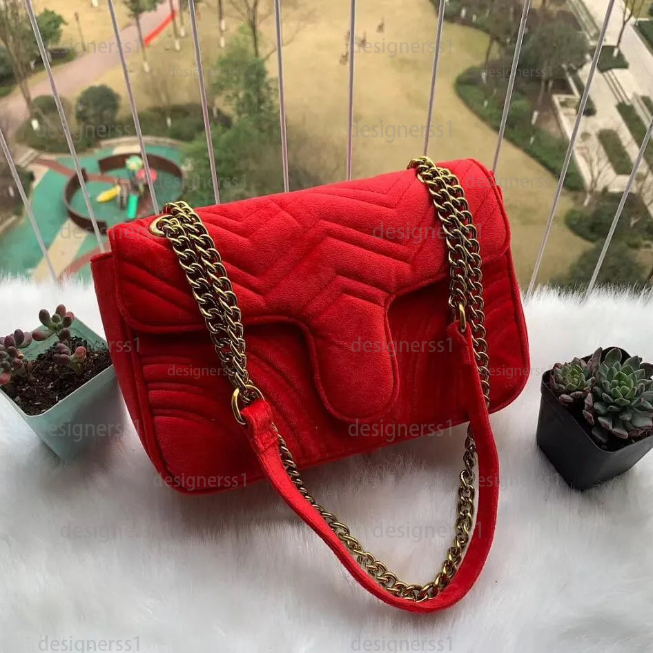 Designer velvet bags handbags women shoulder bag designer handbags purses chain fashion crossbody bag dhgate bag suede clutch bags leisure popular ss