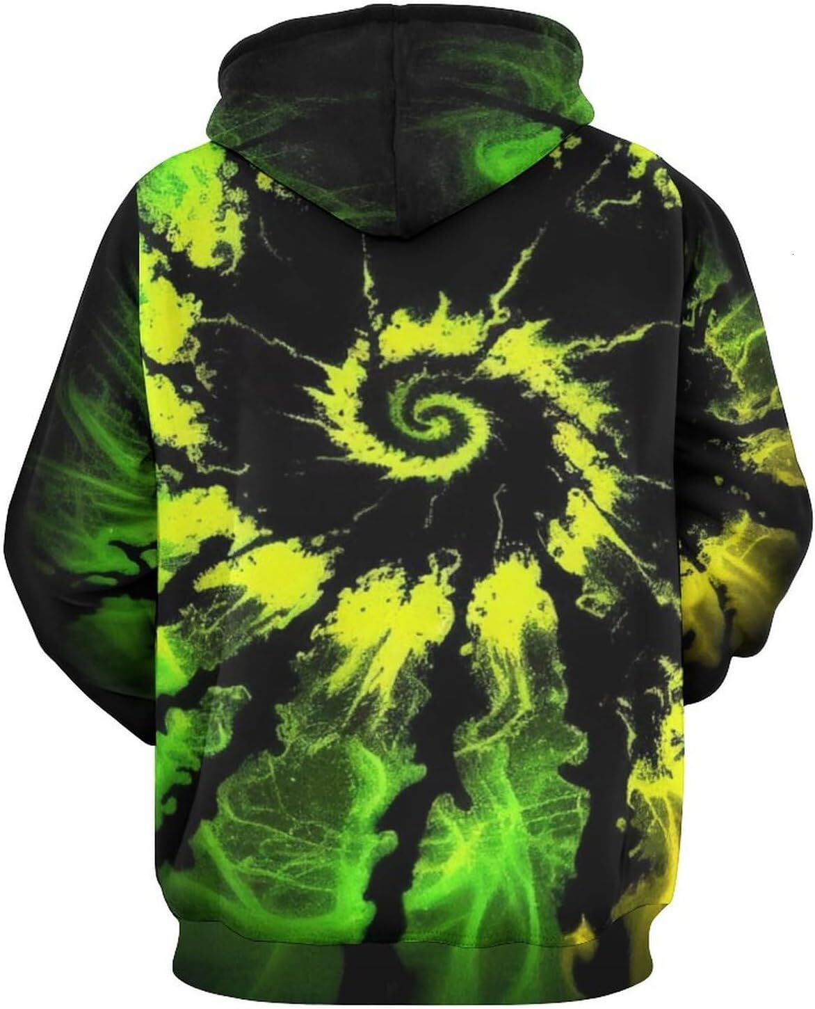 Hoodie for Mens Womens Vintage Funny Colorful Liquid Spiral Stripe Pattern Hoodies 3D Printed Trippy Long Sleeve Sweatshirt Hoodie Graphic
