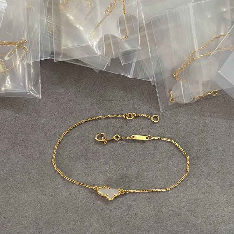 Butterfly Necklace Small Gold Pendant Delicate Womens Jewelry Turquoise Accent Gold Plated Collarbone Chain Z250910