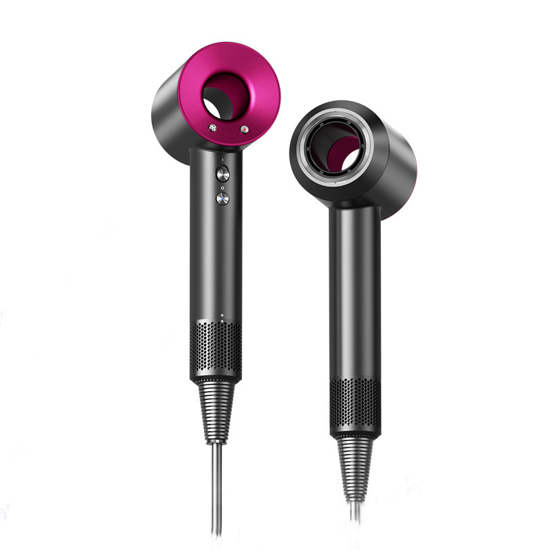 Dryers Salon Anion Mute Dryer Designer Powerful Leaf Free High-speed Home Electric Hair Drier Safety Egative Ionic Profession Blow Travel