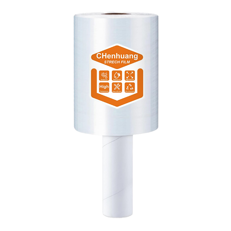 Single pack 13 cm wide 305 m long elastic transparent adsorption durable paste packaging mobile packaging 80 Gauge wholesale
