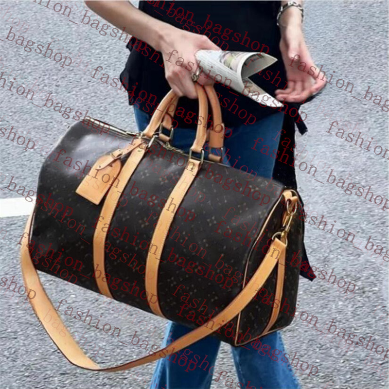 Top-Quality Designer Duffle Bag Hand Lage Travel Men Women Duffels Leather Handbags Large capacity Sport Outdoor Packs CrossBody Bags