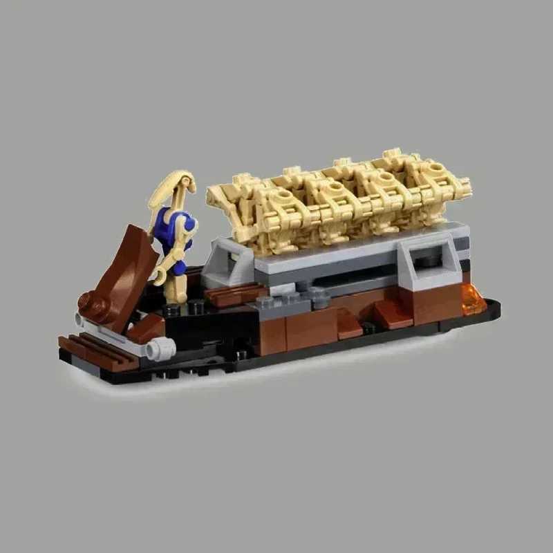 Free shipping 1338 Star Plan including Combat Robot Troop Carrier Trade Federation MTT MOC Model DIY Building Block Toys