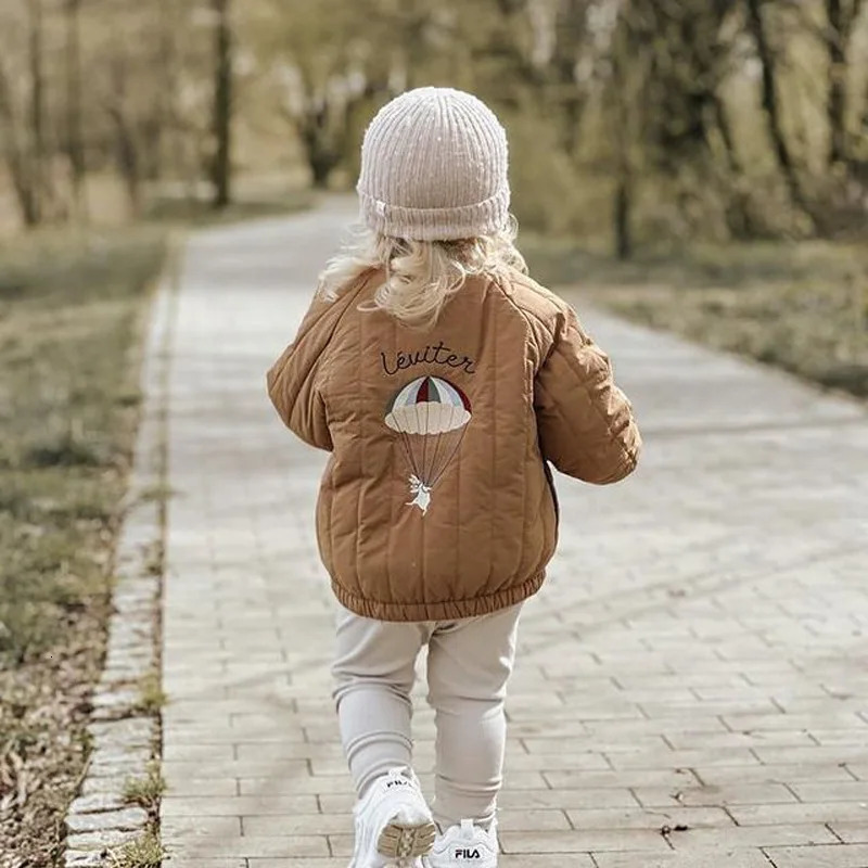 Childrens Jacket 24 Autumn/Winter Childrens Jacket Girls Jacket Baby Clothing Boys Jacket 241010
