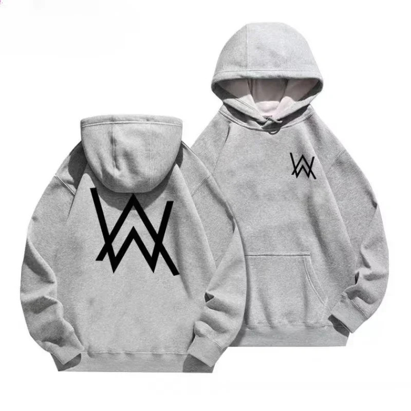 Alan Walker Women Fashion Hoodies Print Pullover Hooded Music Rapper Hip Singer Sweatshirt for Fans Men Tops 241011