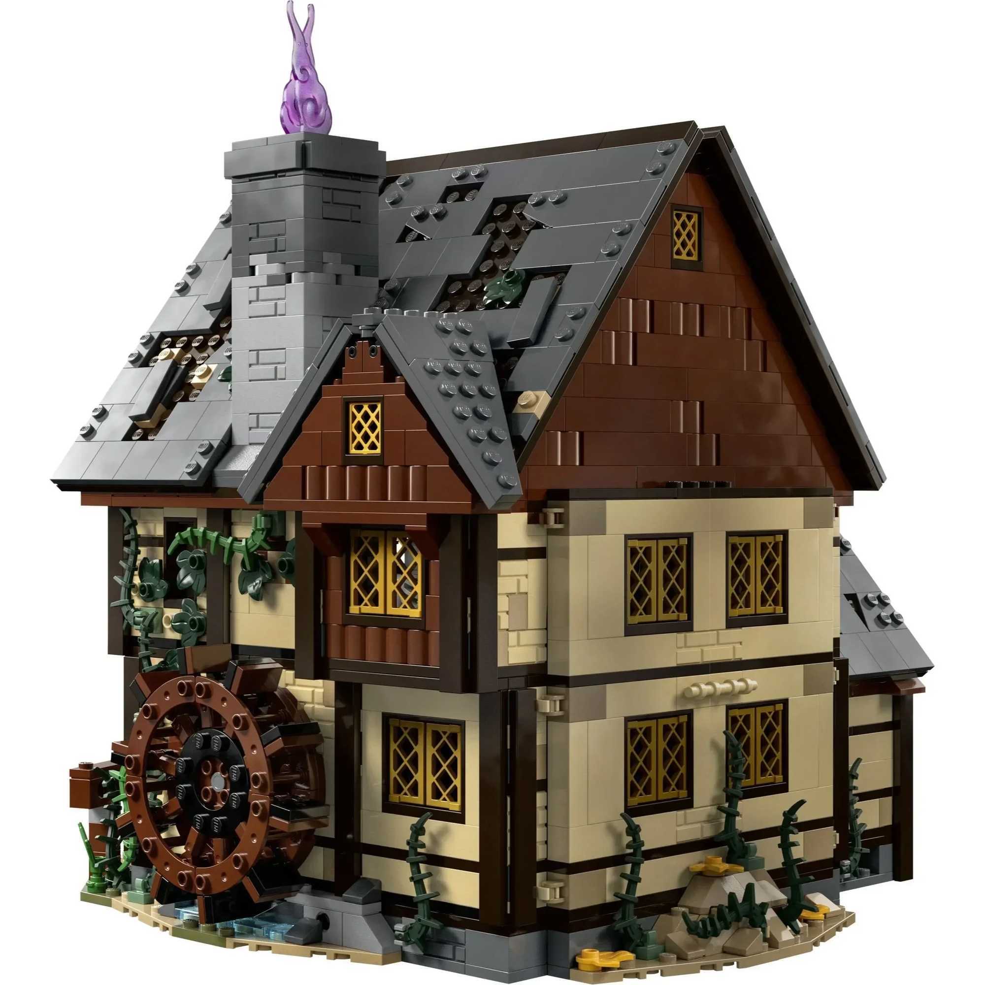 Blocks Blocks 2023 New Ideas 21341 Hocus used The Sanderson Sisters Cottage Building Blocks Halloween Bricks Toys For s Christmas Gifts Y241016WV3L S2