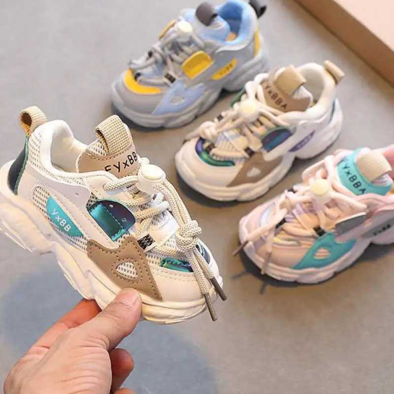 Size 21-36 baby and toddler shoes suitable for boys and girls breathable mesh childrens casual sports shoes non slip childrens sports shoes M241016