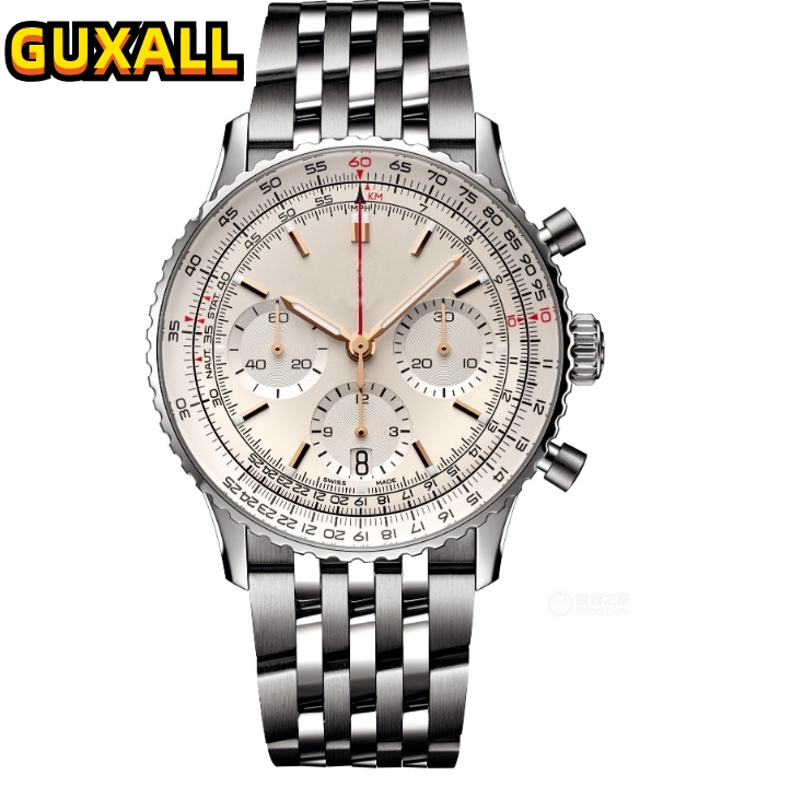 All Dials Working case rotating factory mens famous stopwatch watches Day Time Business Switzerland calendar time week full functional three eyes designer watch