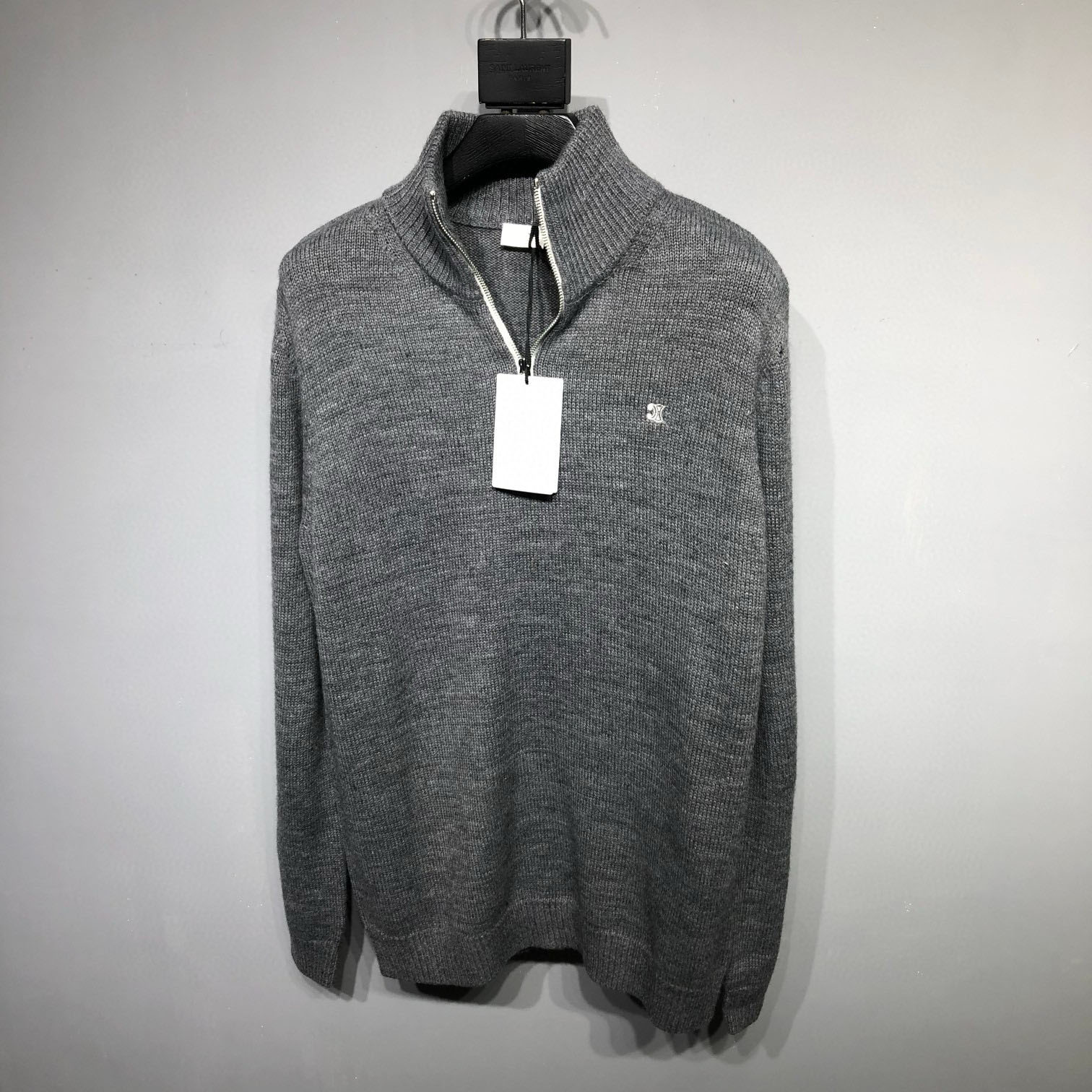 Men's Plus Size Sweaters in autumn / winter acquard knitting machine e Custom jnlarged detail crew neck cotton 4l32fg