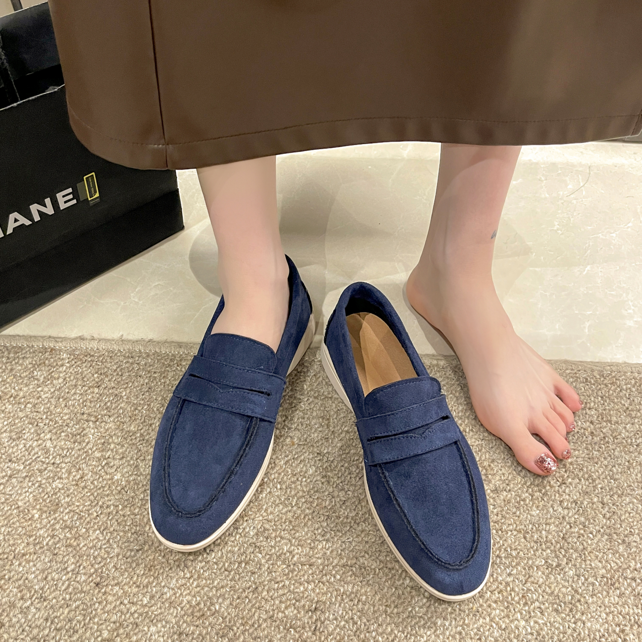 New Bean Shoes Casual Shoes Breathable Soft Bottom Comfortable Versatile Shoes